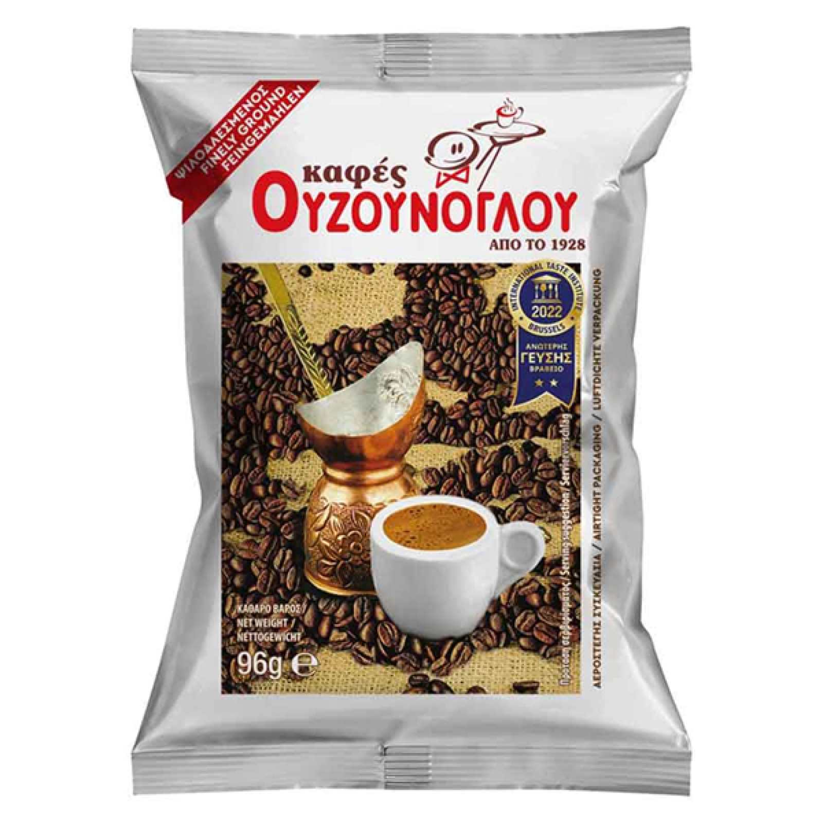 Ελληνικός Καφές ΟΥΖΟΥΝΟΓΛΟΥ 96gr