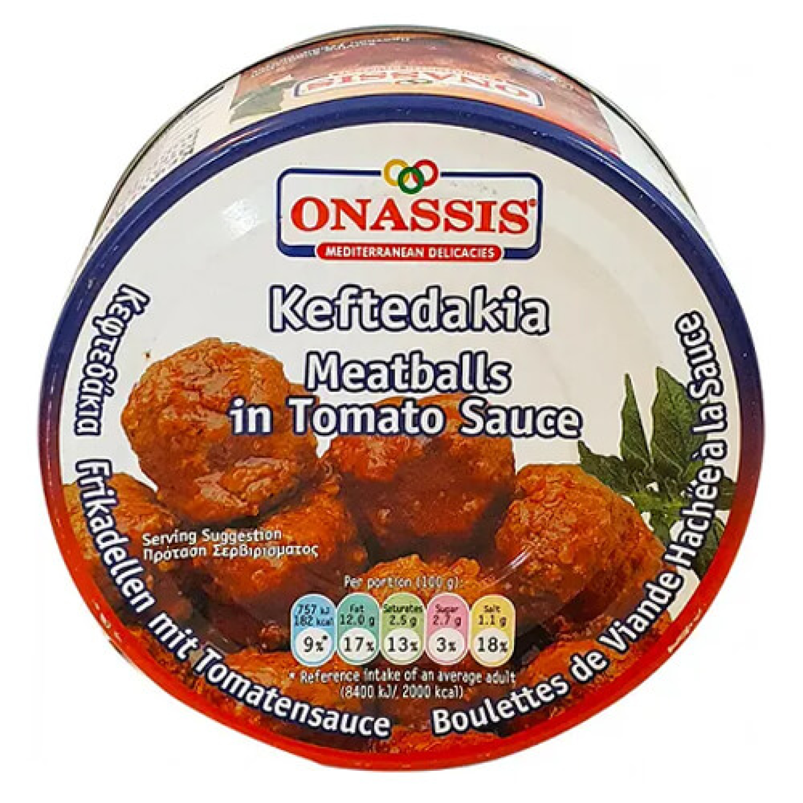 Κεφτεδάκια Με Σάλτσα ΩΝΑΣΗΣ 280gr