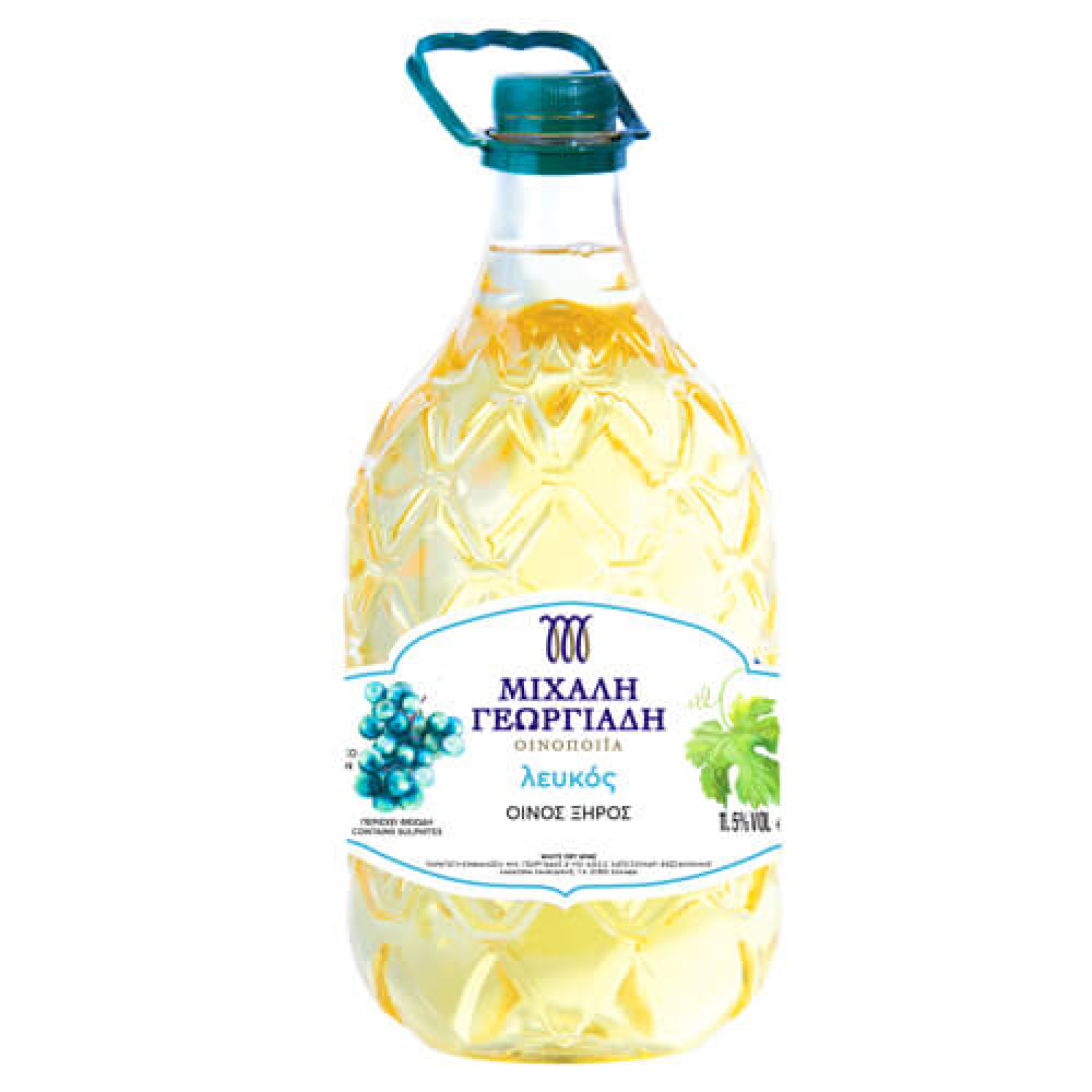 Λευκός Ξηρός Οίνος ΓΕΩΡΓΙΑΔΗΣ ΜΙΧΑΛΗΣ 3lt