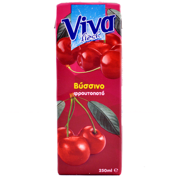 Χυμός Βύσσινο VIVA 250ml