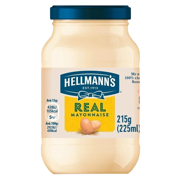 Μαγιονέζα Real HELLMANN'S 225ml
