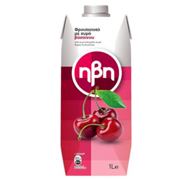 Χυμός Βύσσινο ΗΒΗ 1lt