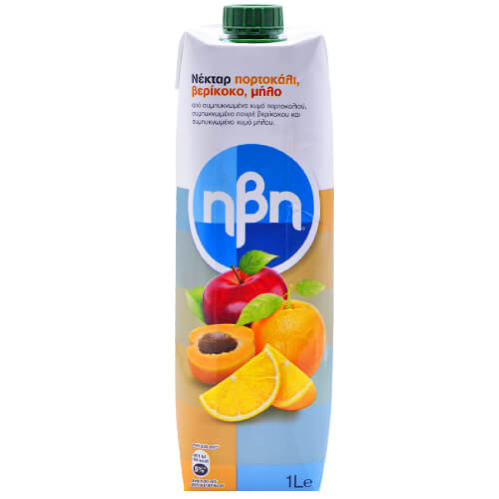 Χυμός Πορτοκάλι - Μήλο - Βερίκοκο ΗΒΗ 1lt