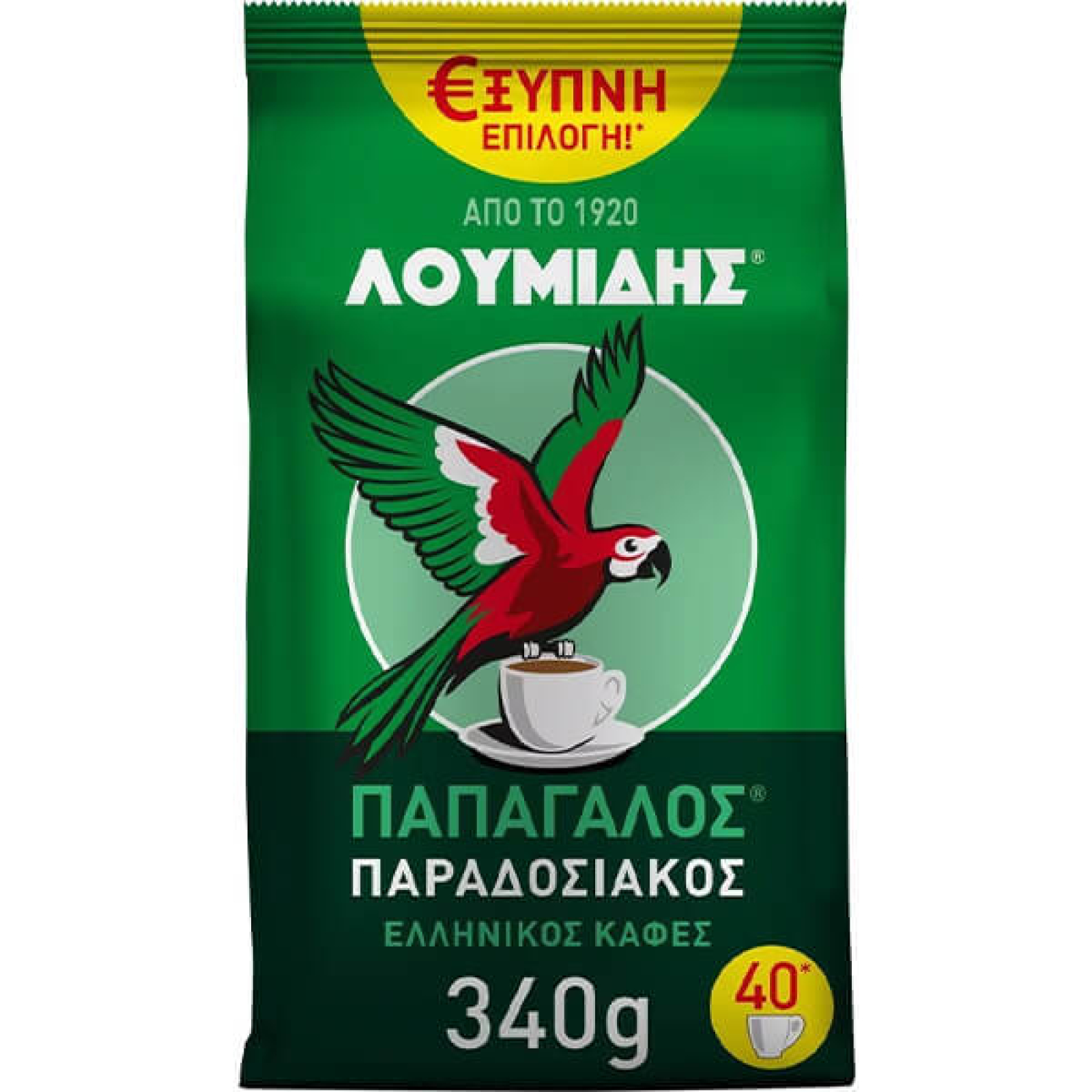 Ελληνικός Καφές Παραδοσιακός ΛΟΥΜΙΔΗΣ 340gr