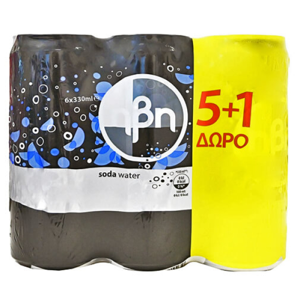Αναψυκτικό Σόδα (5+1 ΔΩΡΟ) ΗΒΗ 330ml