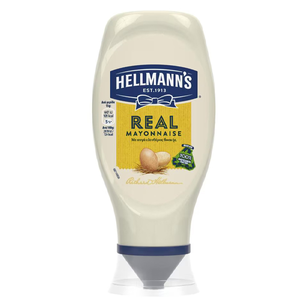 Μαγιονέζα Real Top Down HELLMANN'S 430ml