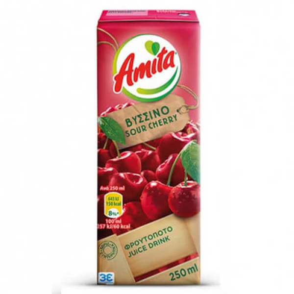 Χυμός Βύσσινο AMITA 250ml