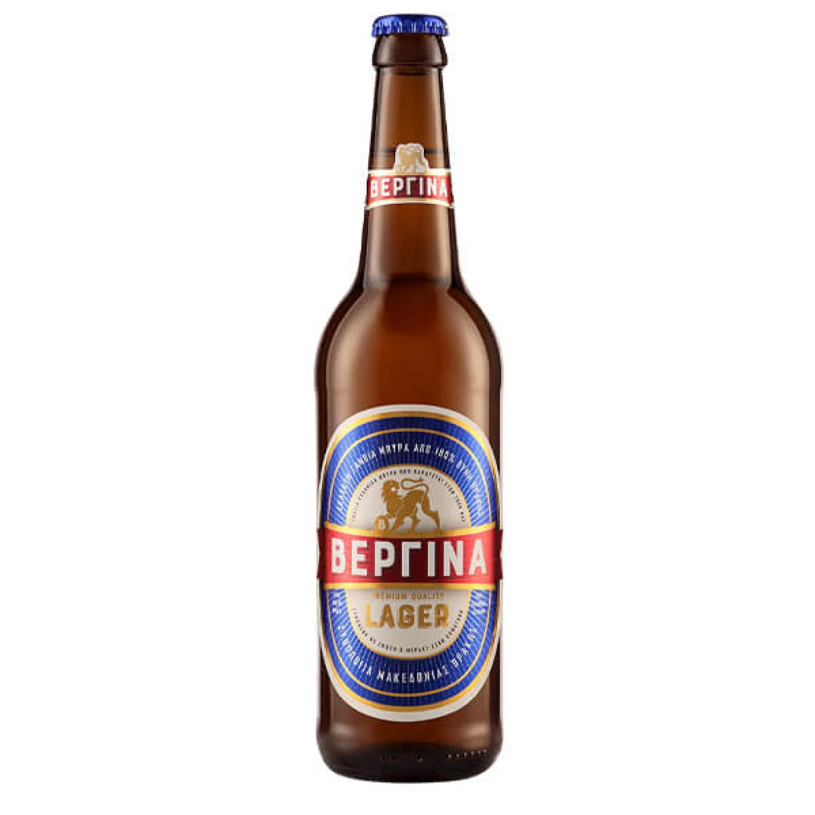 Μπύρα Φιάλη Lager ΒΕΡΓΙΝΑ 500ml