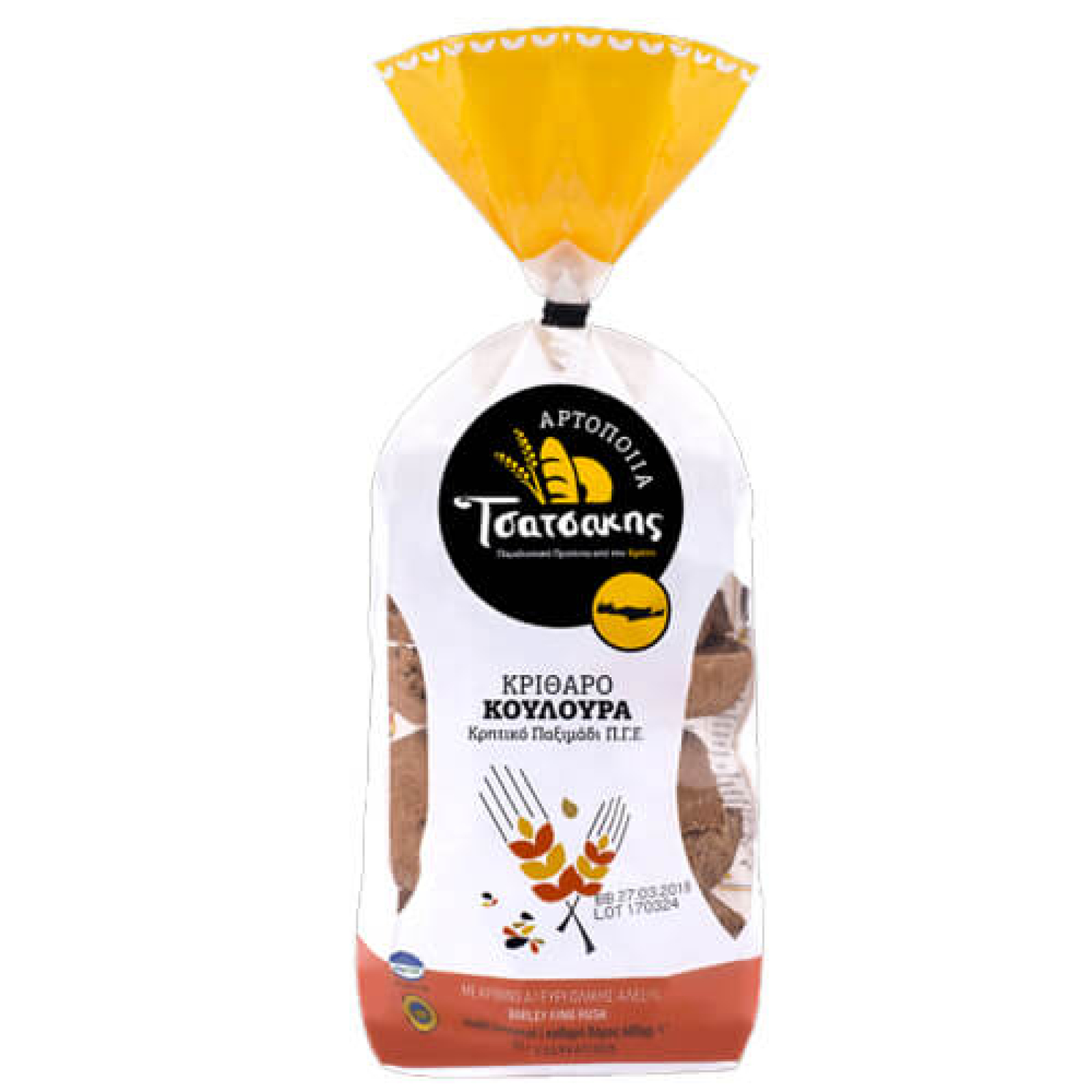 Κριθαροκουλούρα ΠΓΕ ΤΣΑΤΣΑΚΗΣ 600gr