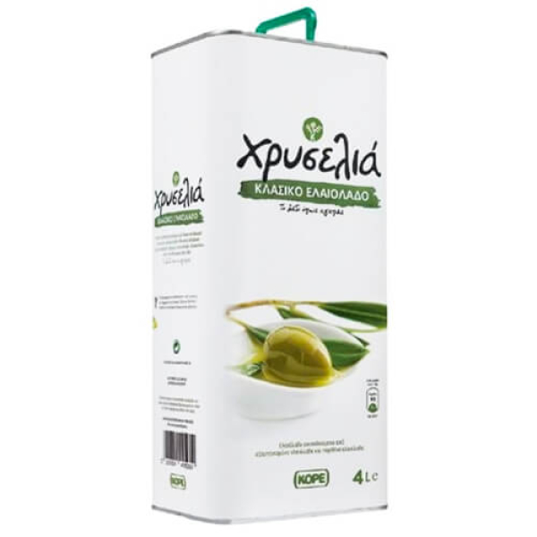 Ελαιόλαδο Κλασικό ΧΡΥΣΕΛΙΑ 4lt