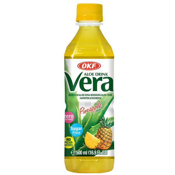 Ρόφημα Aloe Vera Ανανάς Χωρίς Ζάχαρη OKF 500ml