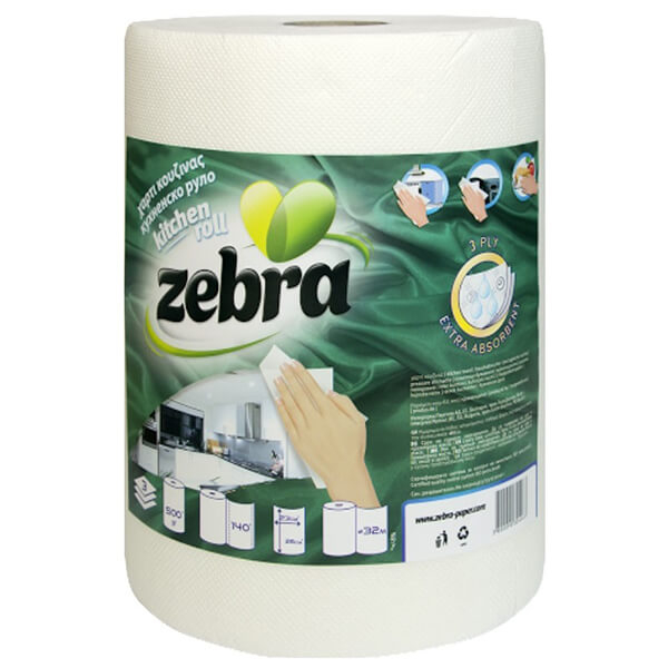 Ρολό Κουζίνας 3Φ ZEBRA 500gr
