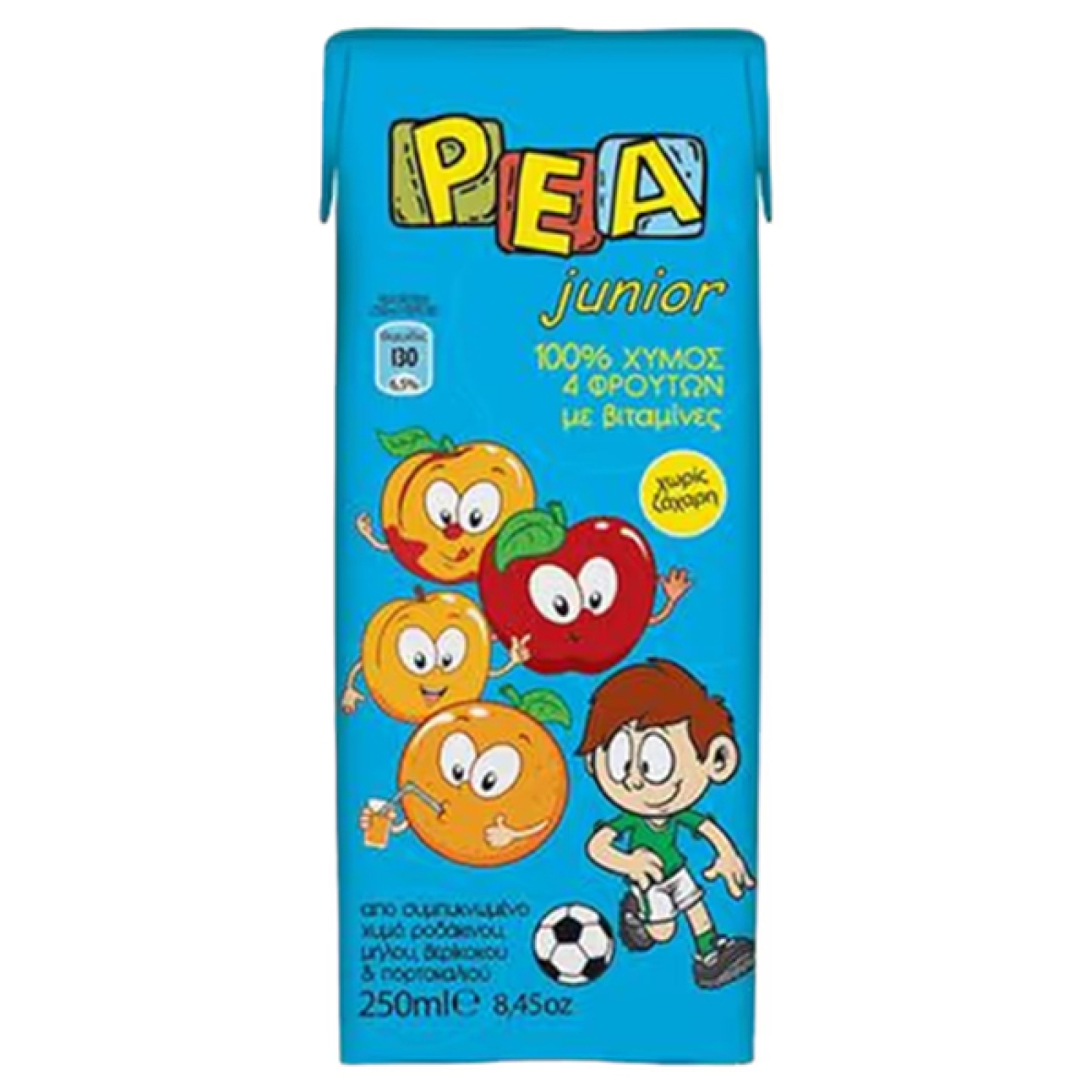 Χυμός 4 Φρούτα Μπλε ΡΕΑ 250ml