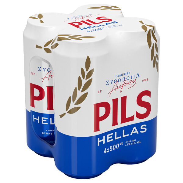 Μπύρα Κουτί PILS HELLAS 4x500ml