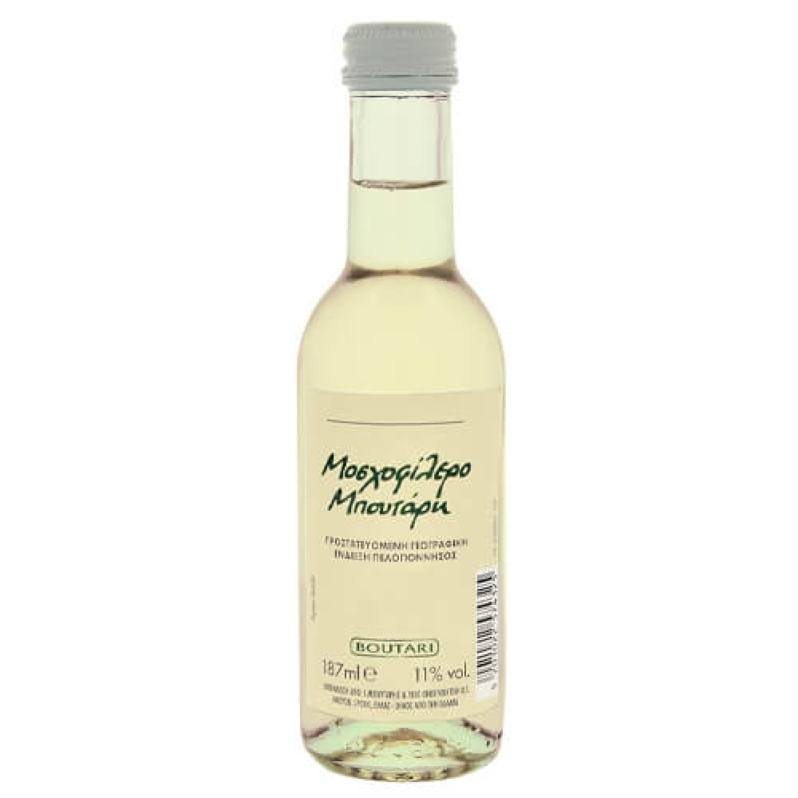 Οίνος Λευκός Ξηρός Μοσχοφίλερο ΟΠΑΠ ΜΠΟΥΤΑΡΗ 187ml