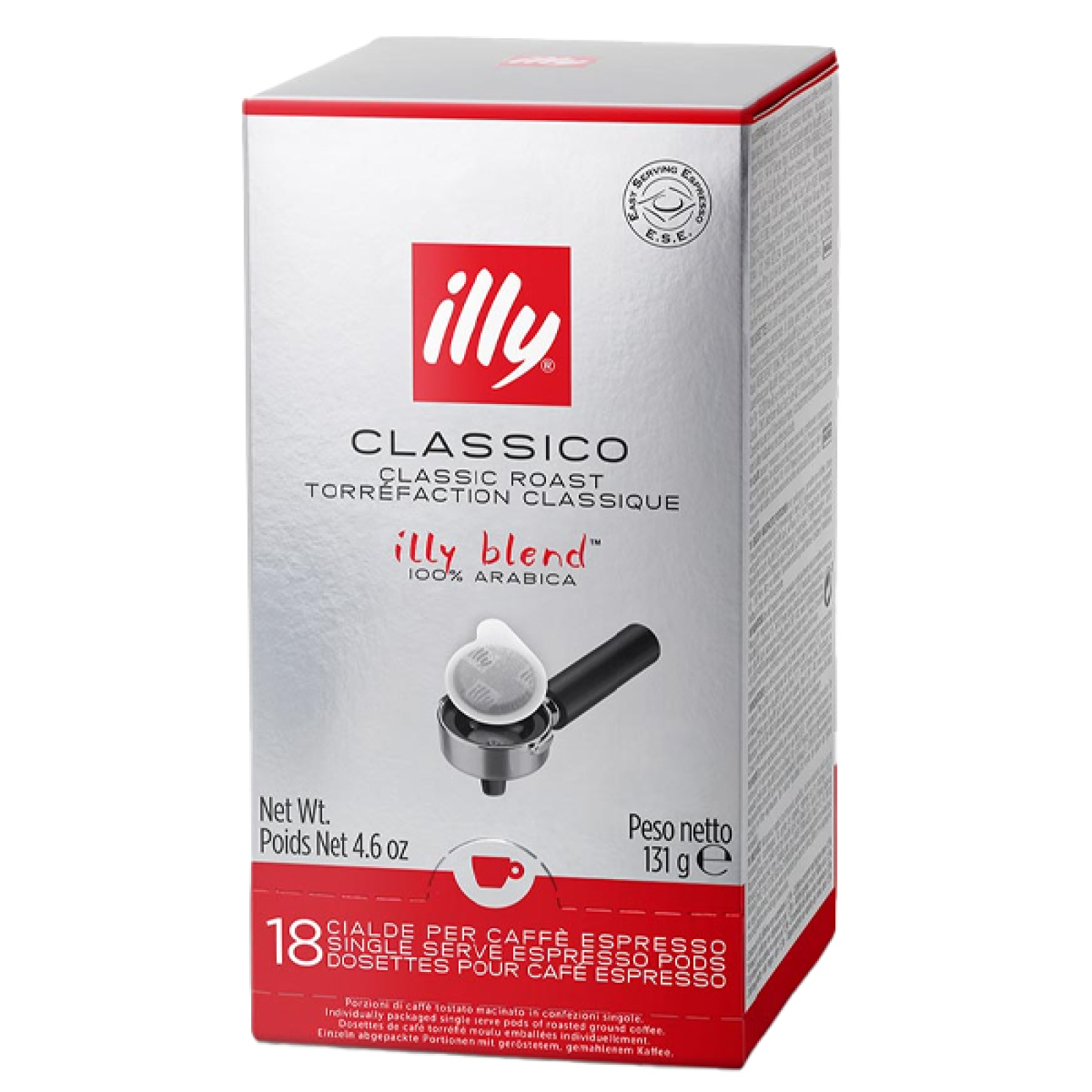 Espresso Classico Pods ILLY (18τμχ)