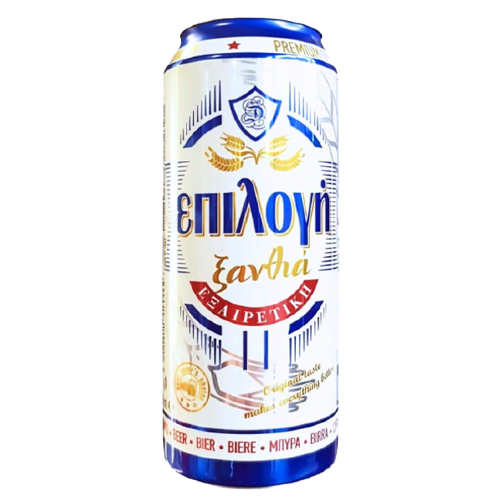 Μπύρα Ξανθιά Κουτί ΕΠΙΛΟΓΗ 500ml