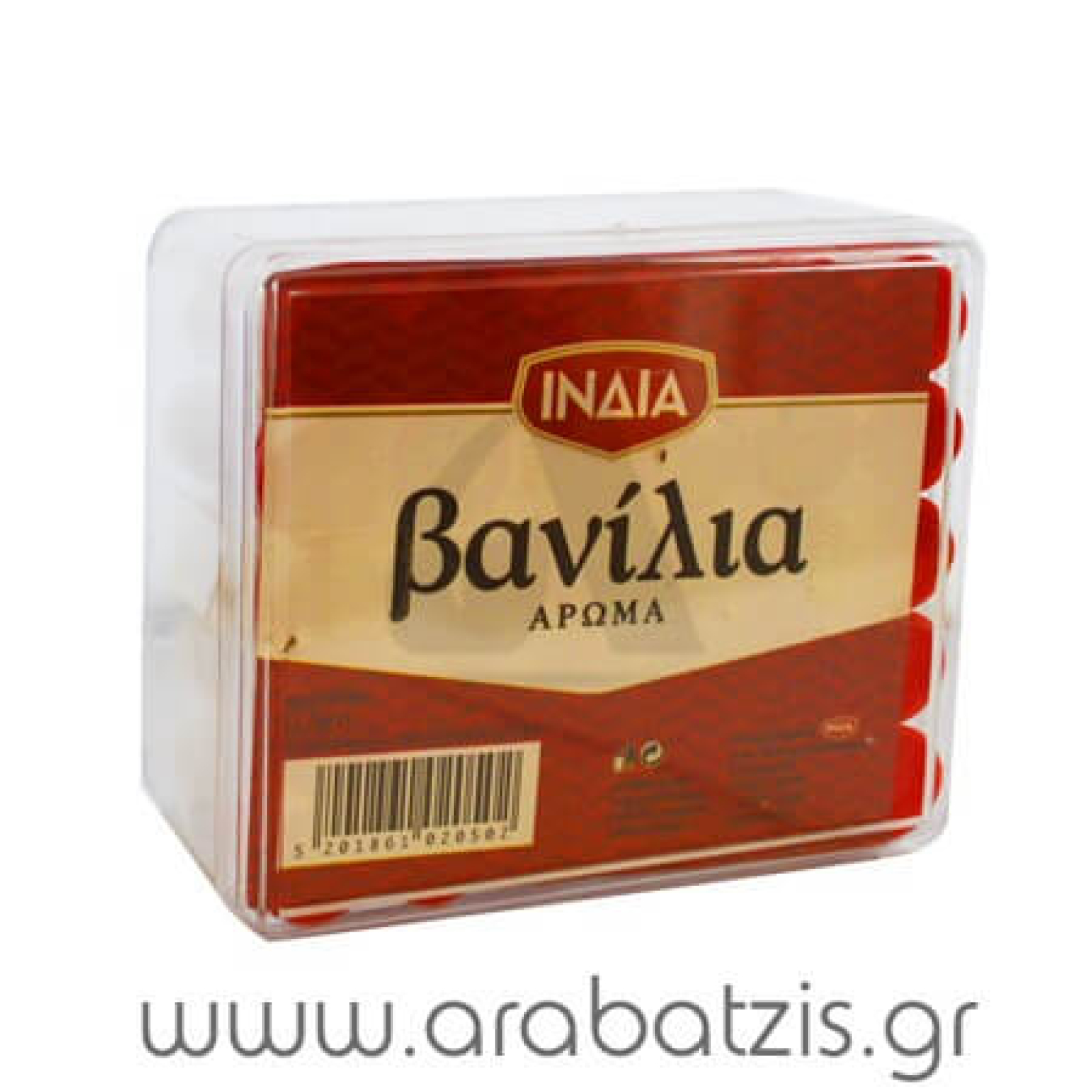 Βανίλια ΙΝΔΙΑ Κασετίνα 3gr 30τμχ