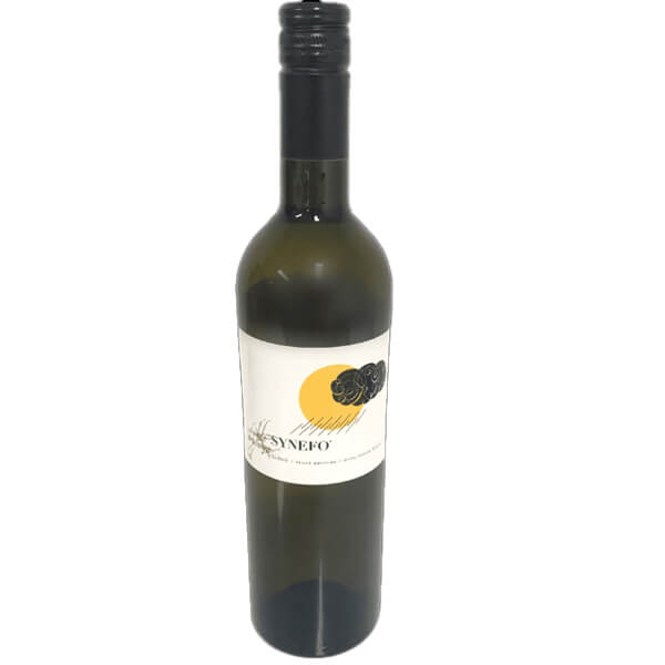 Λευκός Ξηρός Οίνος SYNEFO 750ml