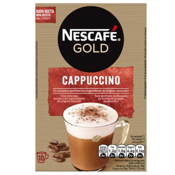 Cappuccino Gold Sweet 14gr NESCAFE (10τμχ)
