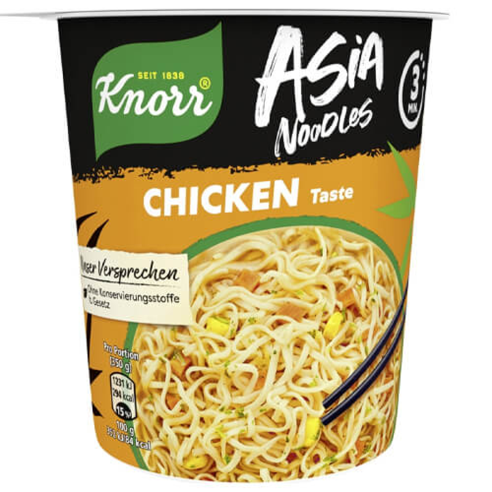 Noodles Κοτόπουλο Snack Pot KNORR 65gr