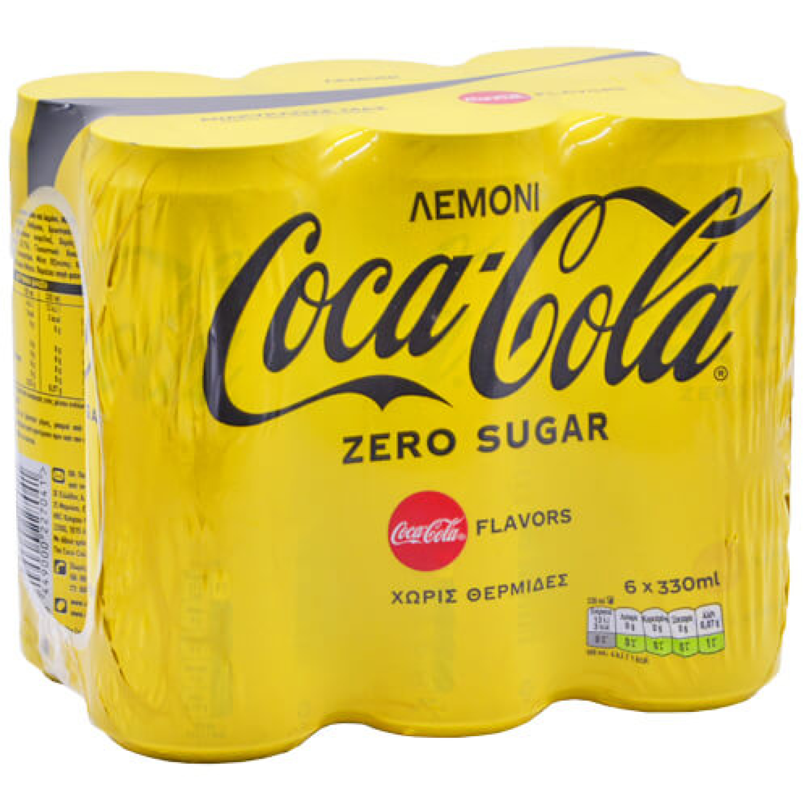 Αναψυκτικό Λεμόνι COCA COLA Zero 6x330ml