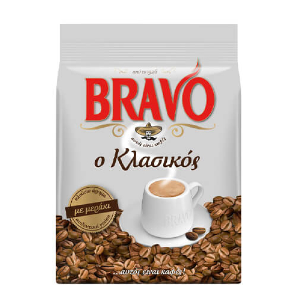 Ελληνικός Καφές Κλασικός BRAVO 193gr