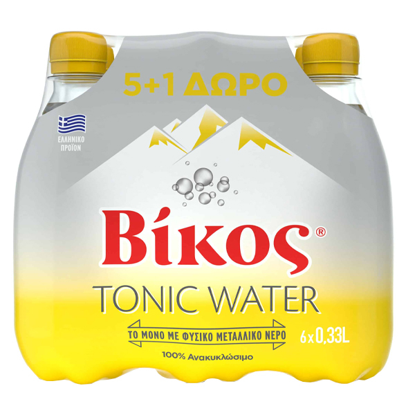 Αναψυκτικό Τόνικ ΒΙΚΟΣ 330ml (5+1 ΔΩΡΟ)