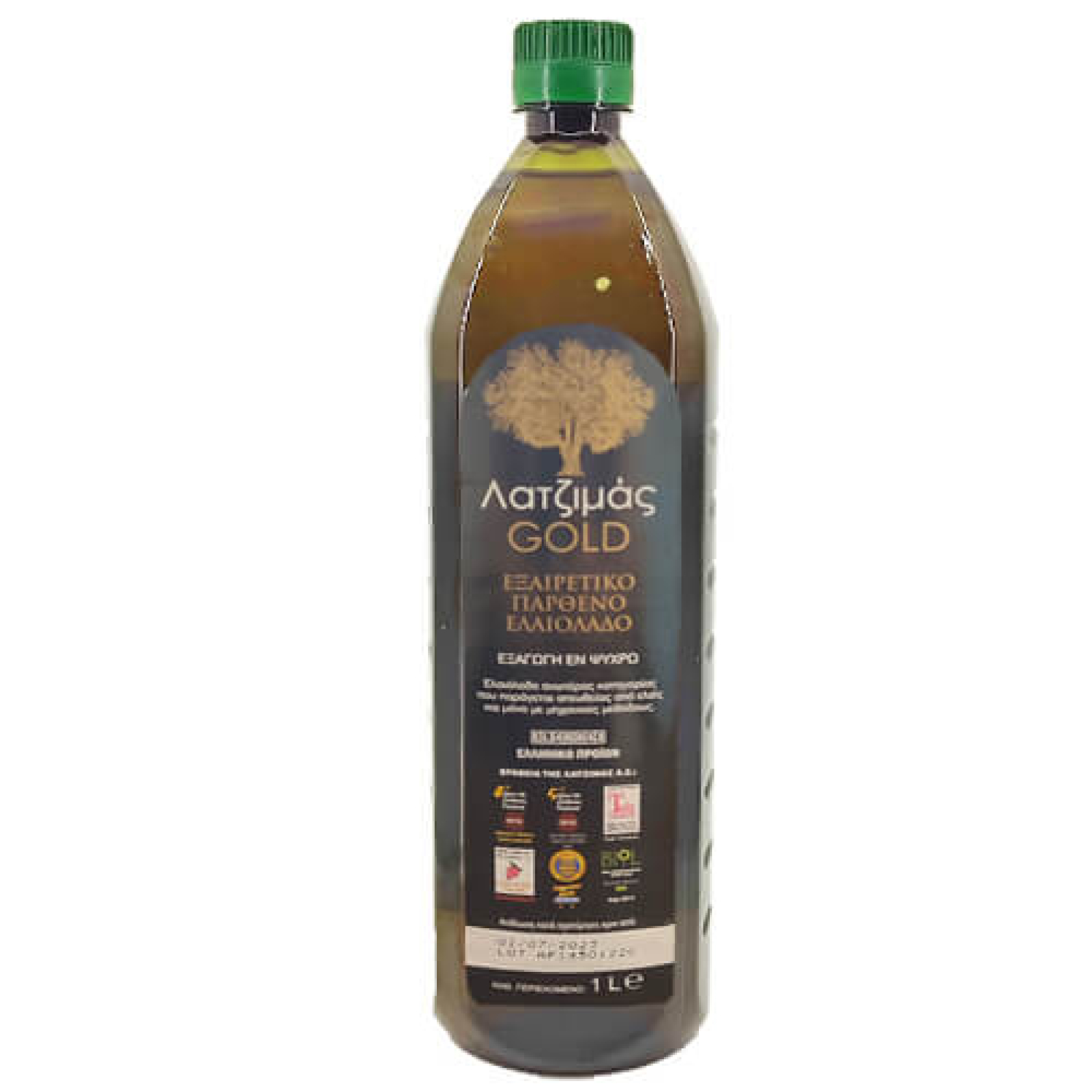 Ελαιόλαδο Gold Εξαιρετικά Παρθένο ΛΑΤΖΙΜΑΣ 1lt