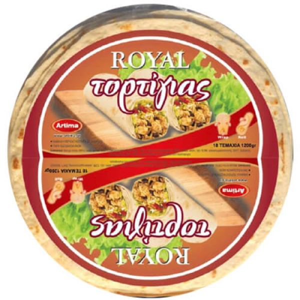 Τορτίγια Σταρένια 30cm ROYAL 1,2kg  (12τμχ)