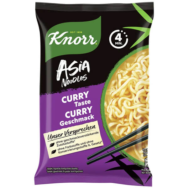 Noodles Κάρυ KNORR 70gr