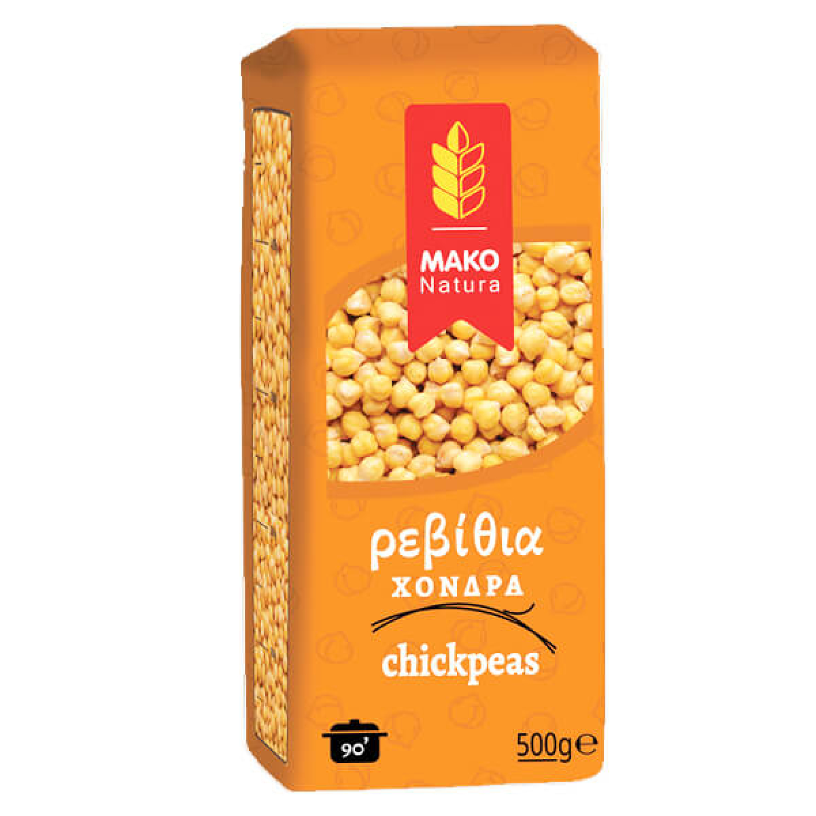 Ρεβίθια Χονδρά ΜΑΚΟ 500gr