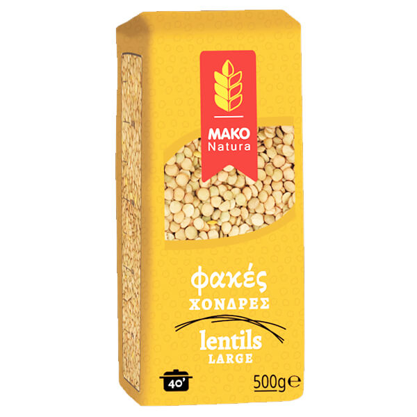 Φακές Χονδρές ΜΑΚΟ 500gr
