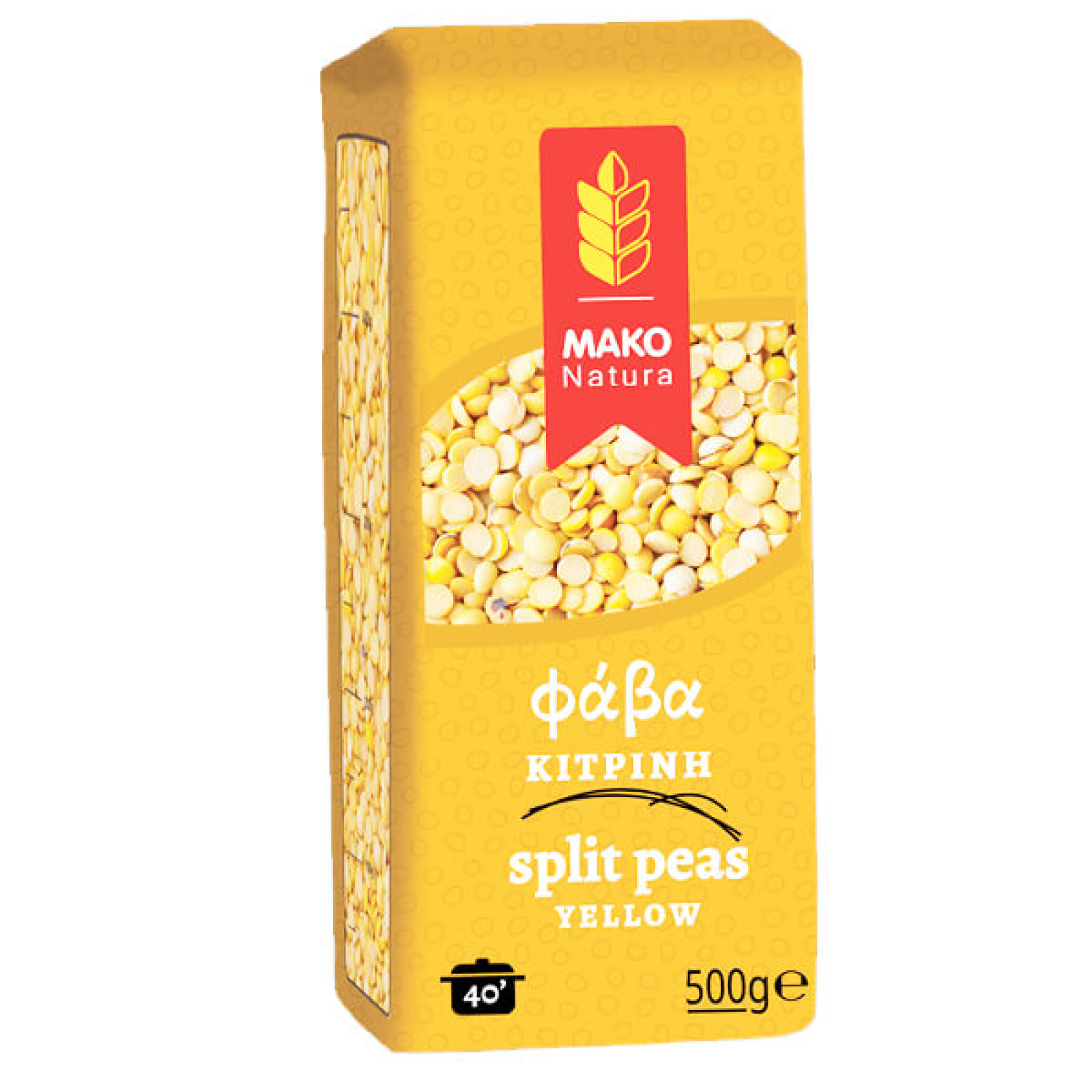 Φάβα Κίτρινη ΜΑΚΟ 500gr