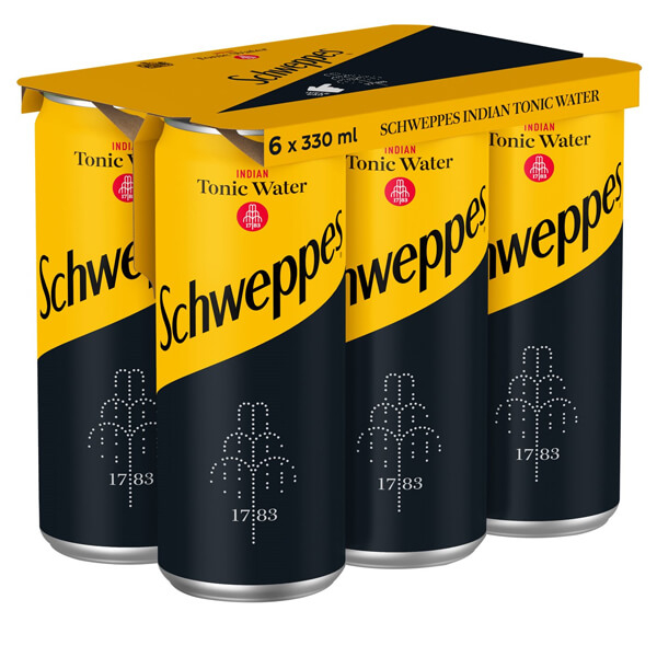 Αναψυκτικό Τόνικ Κουτί SCHWEPPES 6x330ml