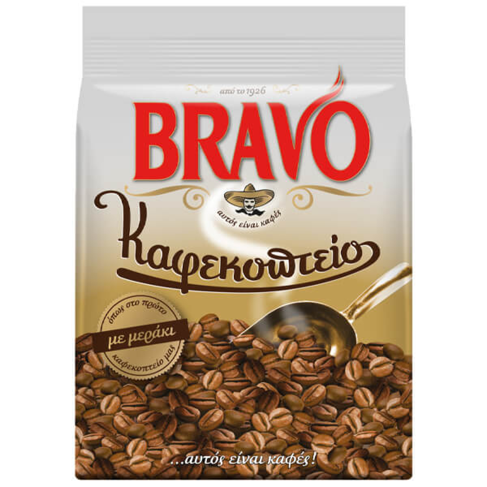 Ελληνικός Καφές Καφεκοπτείο BRAVO 157gr