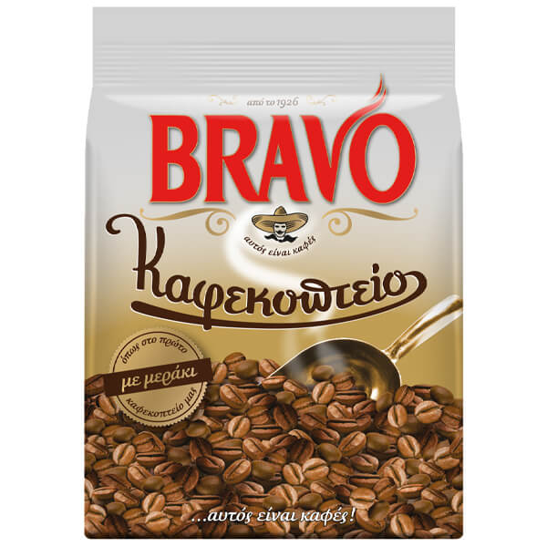 Ελληνικός Καφές Καφεκοπτείο BRAVO 157gr