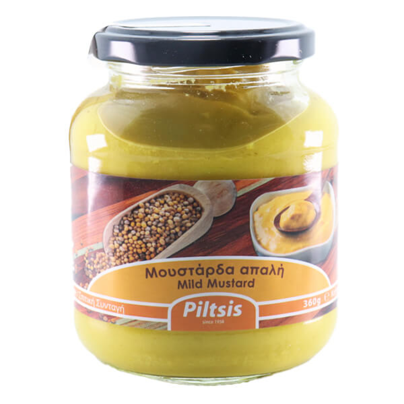 Μουστάρδα Απαλή PILTSIS 360gr