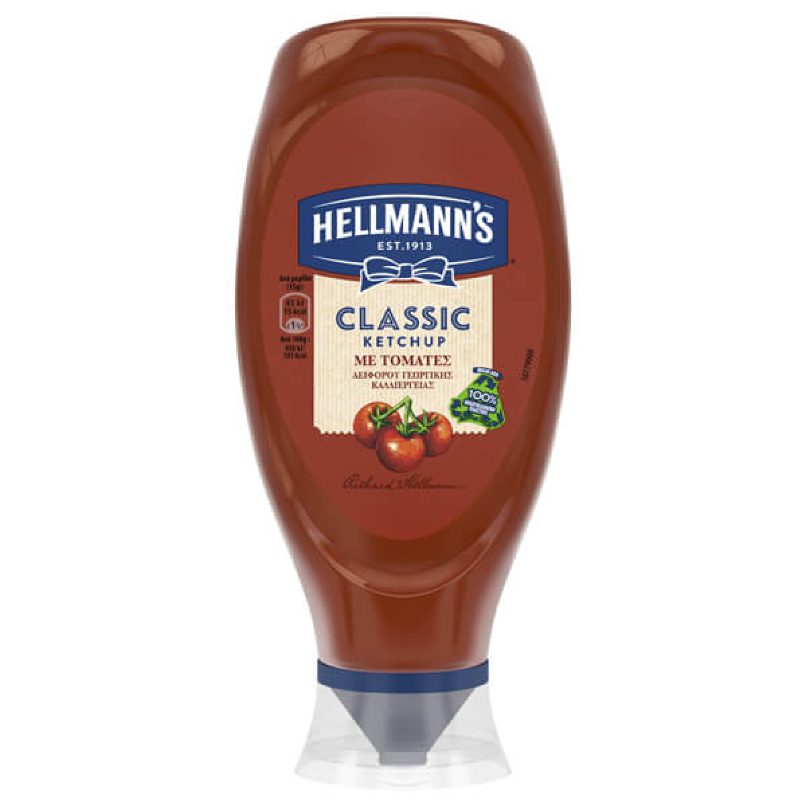 Ketchup Classic Top Down HELLMANN'S  550gr