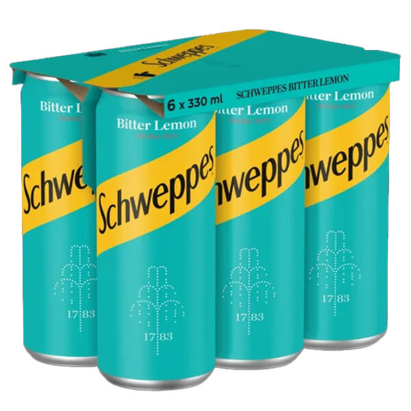 Bitter Lemon (6τμχ) SCHWEPPES 330ml