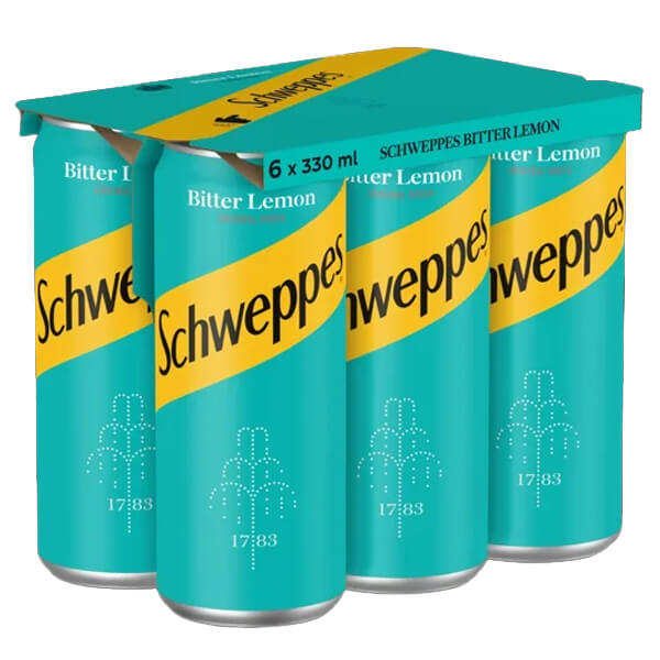 Bitter Lemon (6τμχ) SCHWEPPES 330ml