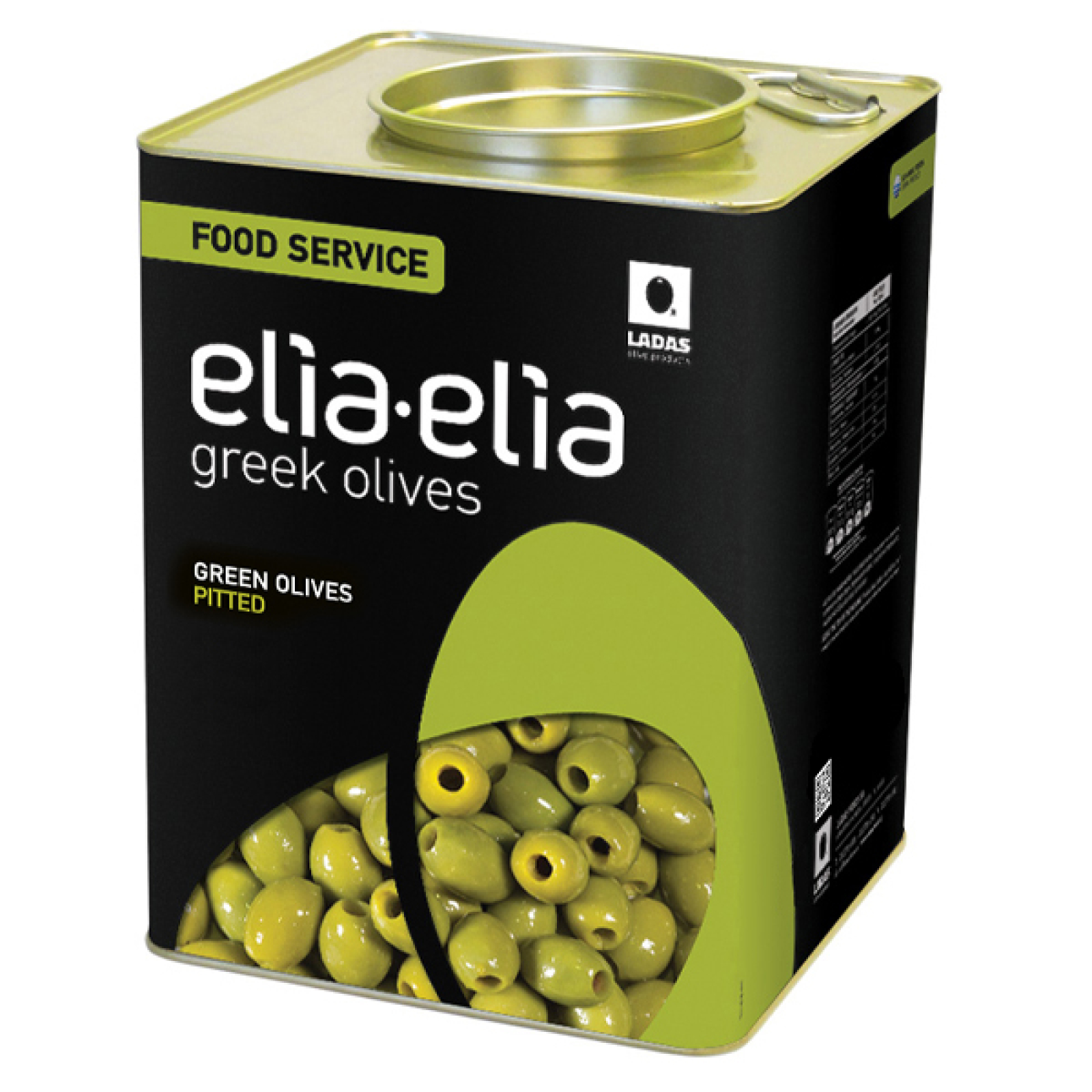 Ελιές Πράσινες Jumbo Εκπυρηνωμένες (181-200) ELIA-ELIA 5kg