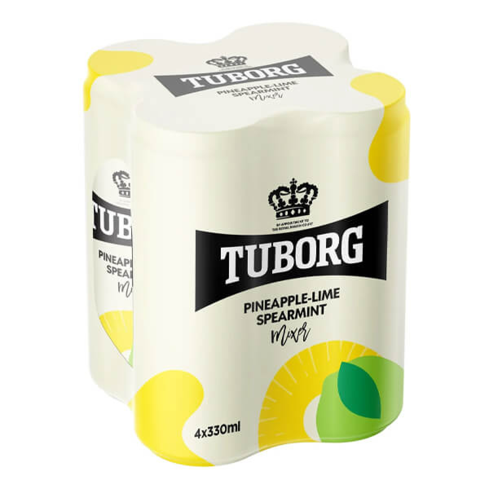 Αναψυκτικό Σόδα Ανανάς & Lime TUBORG 4x330ml