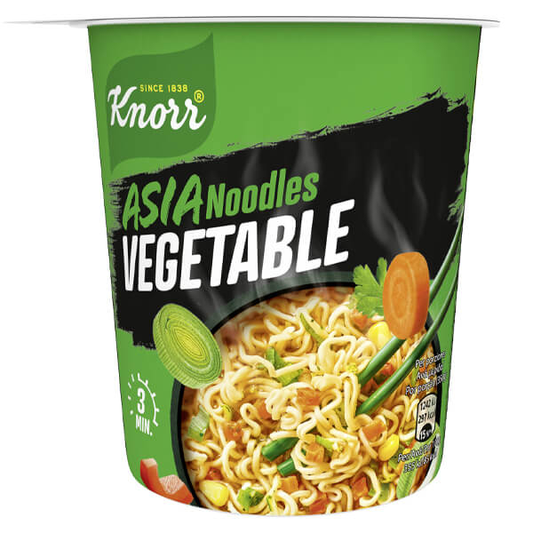 Noodles Λαχανικών Snack Pot KNORR 65gr