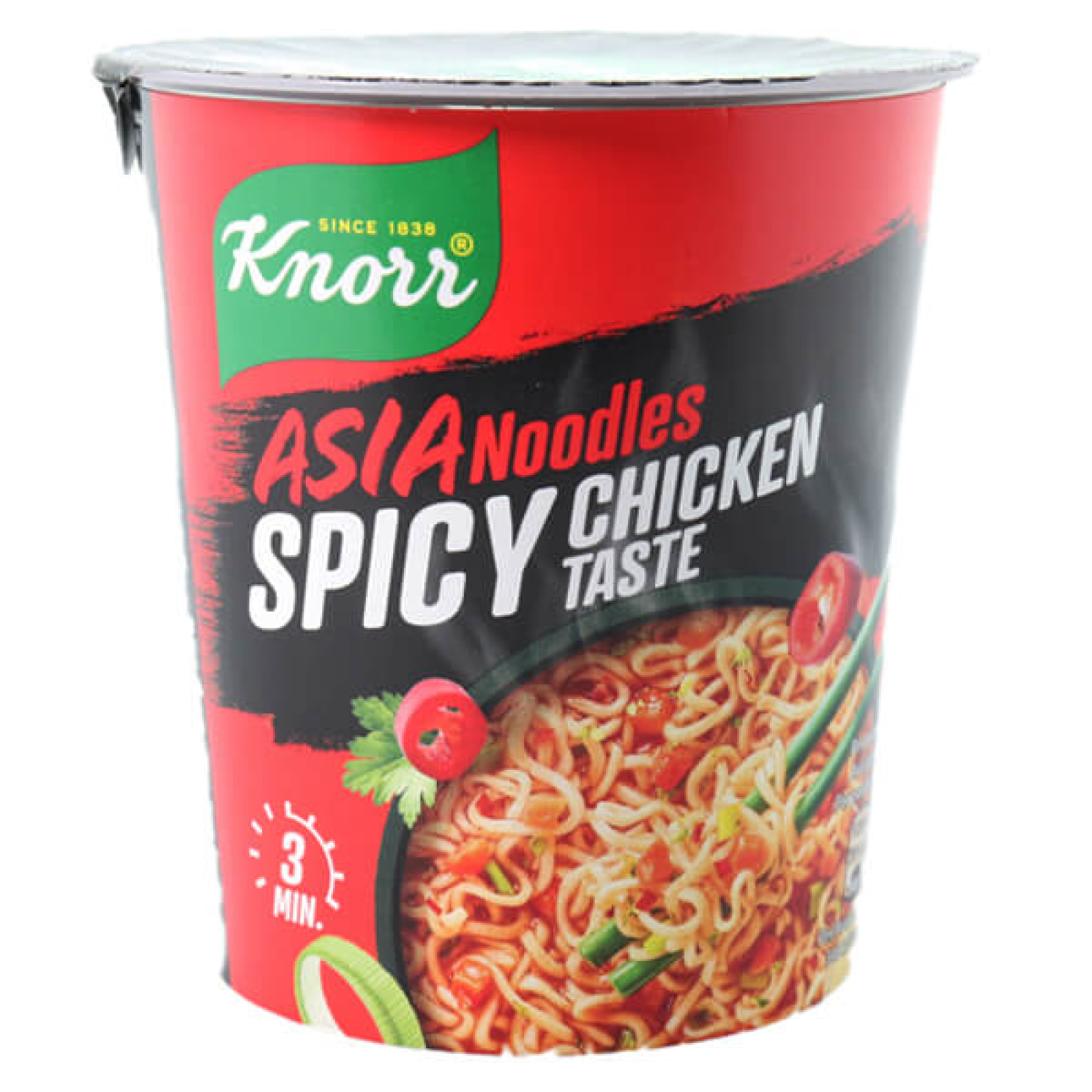 Noodles Πικάντικο Κοτόπουλο Snack Pot KNORR 64gr