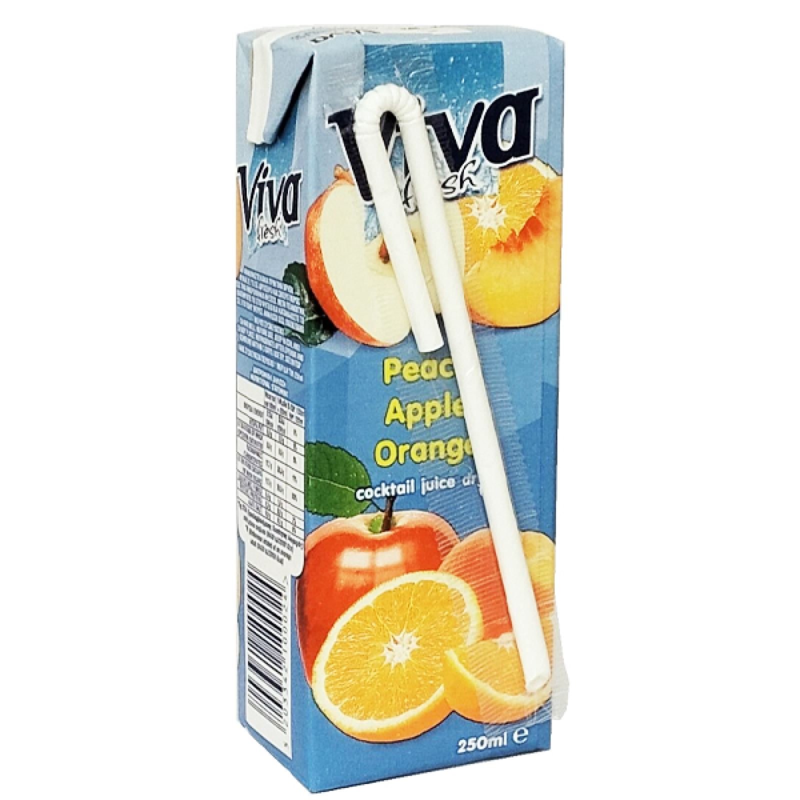 Χυμός Ροδάκινο-Μήλο-Πορτοκάλι VIVA 250ml