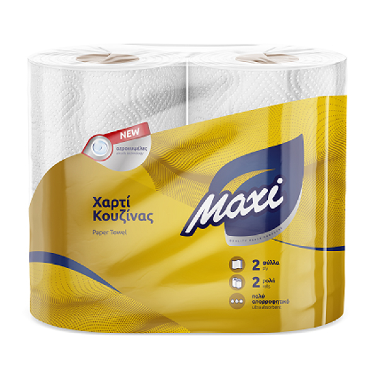 Ρολό Κουζίνας 2φυλλο 60Φ MAXI 2x129gr