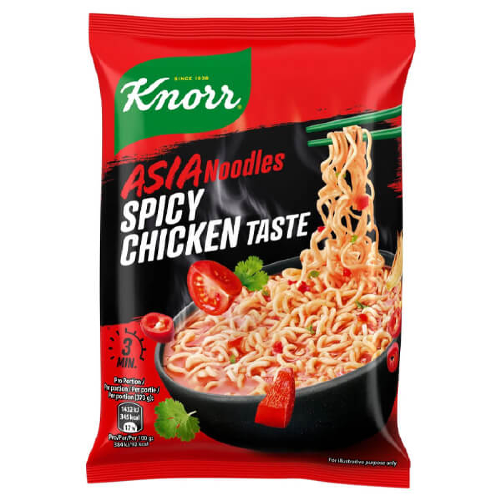 Noodles Πικάντικο Κοτόπουλο KNORR 73gr
