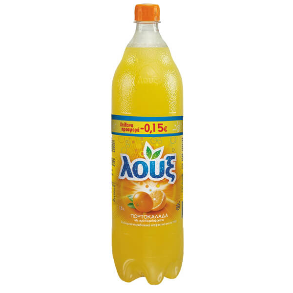 Αναψυκτικό Πορτοκαλάδα ΛΟΥΞ 1,5lt (-0,30€)