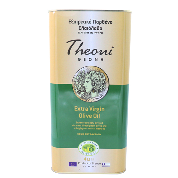 Ελαιόλαδο Εξαιρετικά Παρθένο ΘΕΩΝΗ 4lt